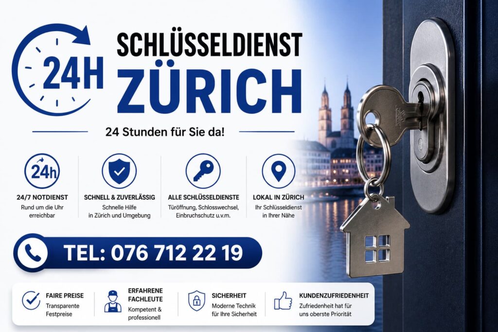 24h schlüsseldienst zürich
