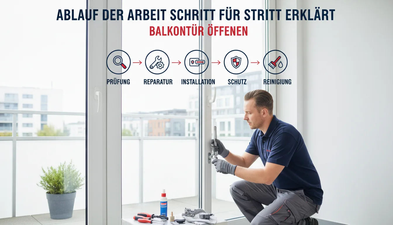 balkontür öffnen – Lösung