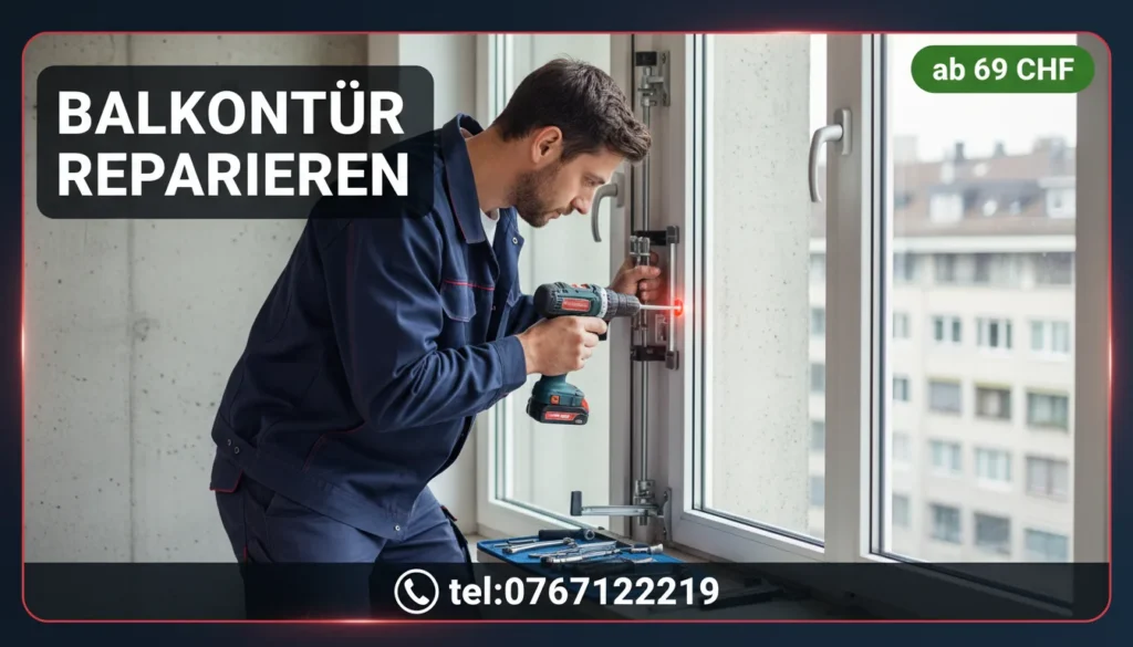 balkontür reparieren