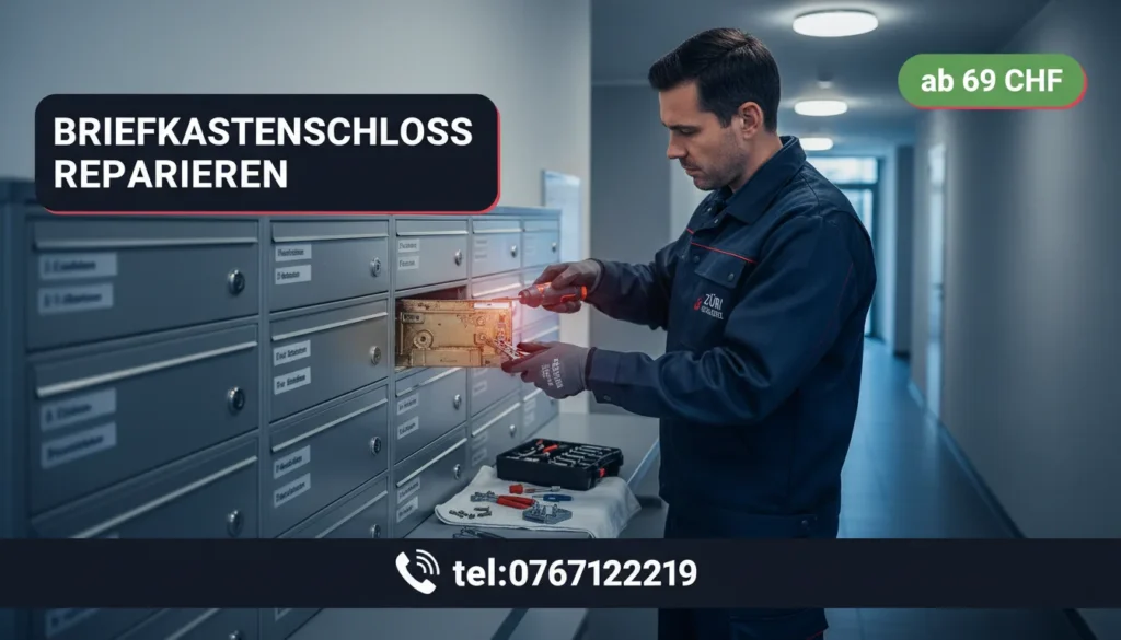 briefkastenschloss reparieren
