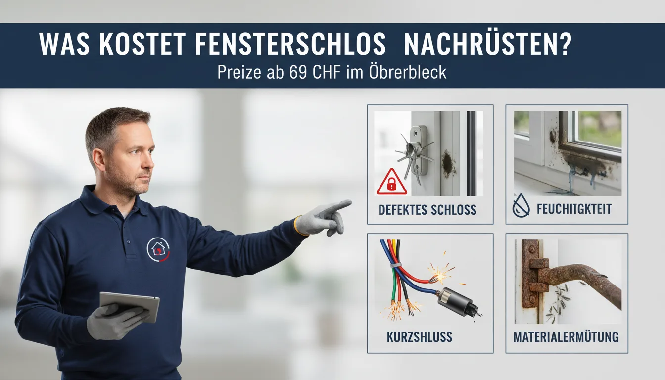 fensterschloss nachrüsten – Problem