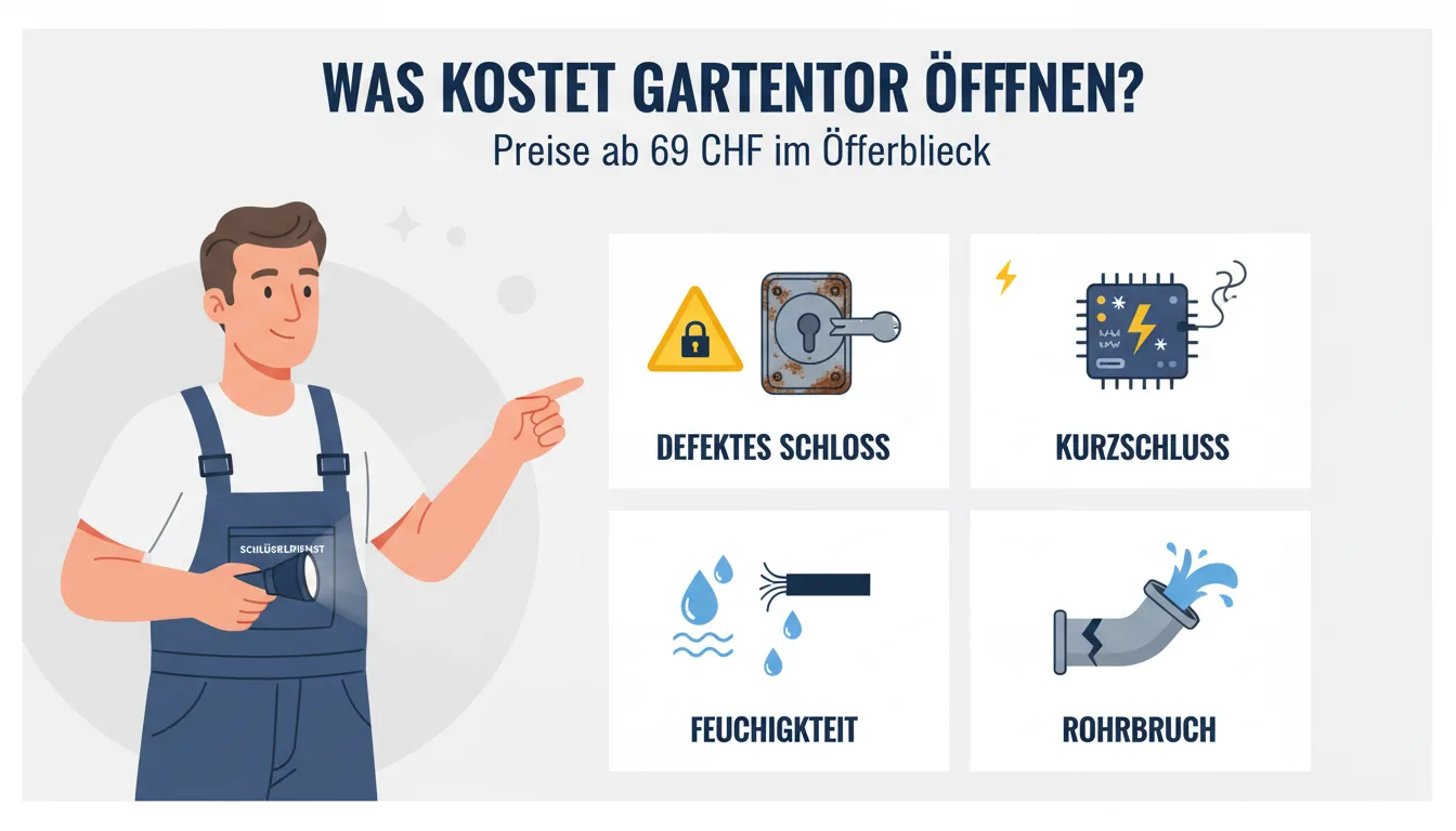 gartentor öffnen – Problem