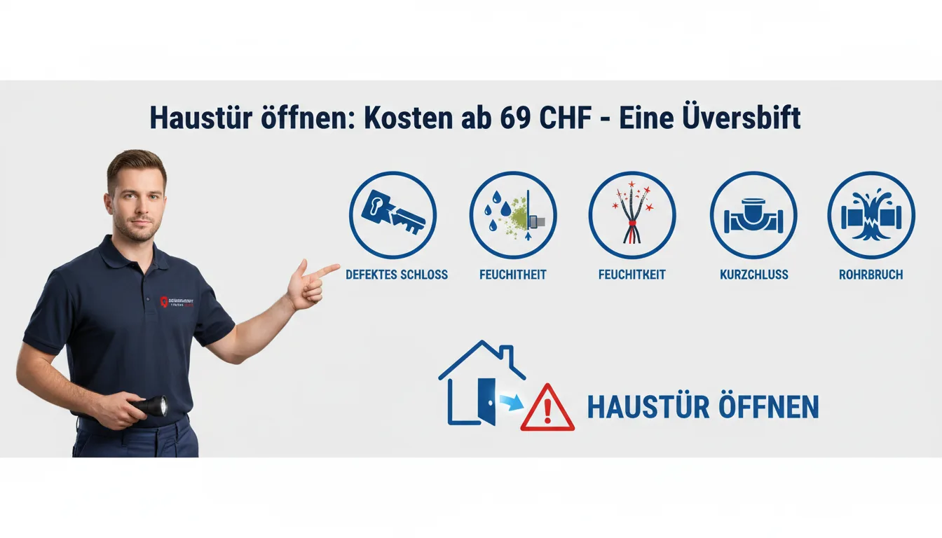 haustür öffnen – Problem