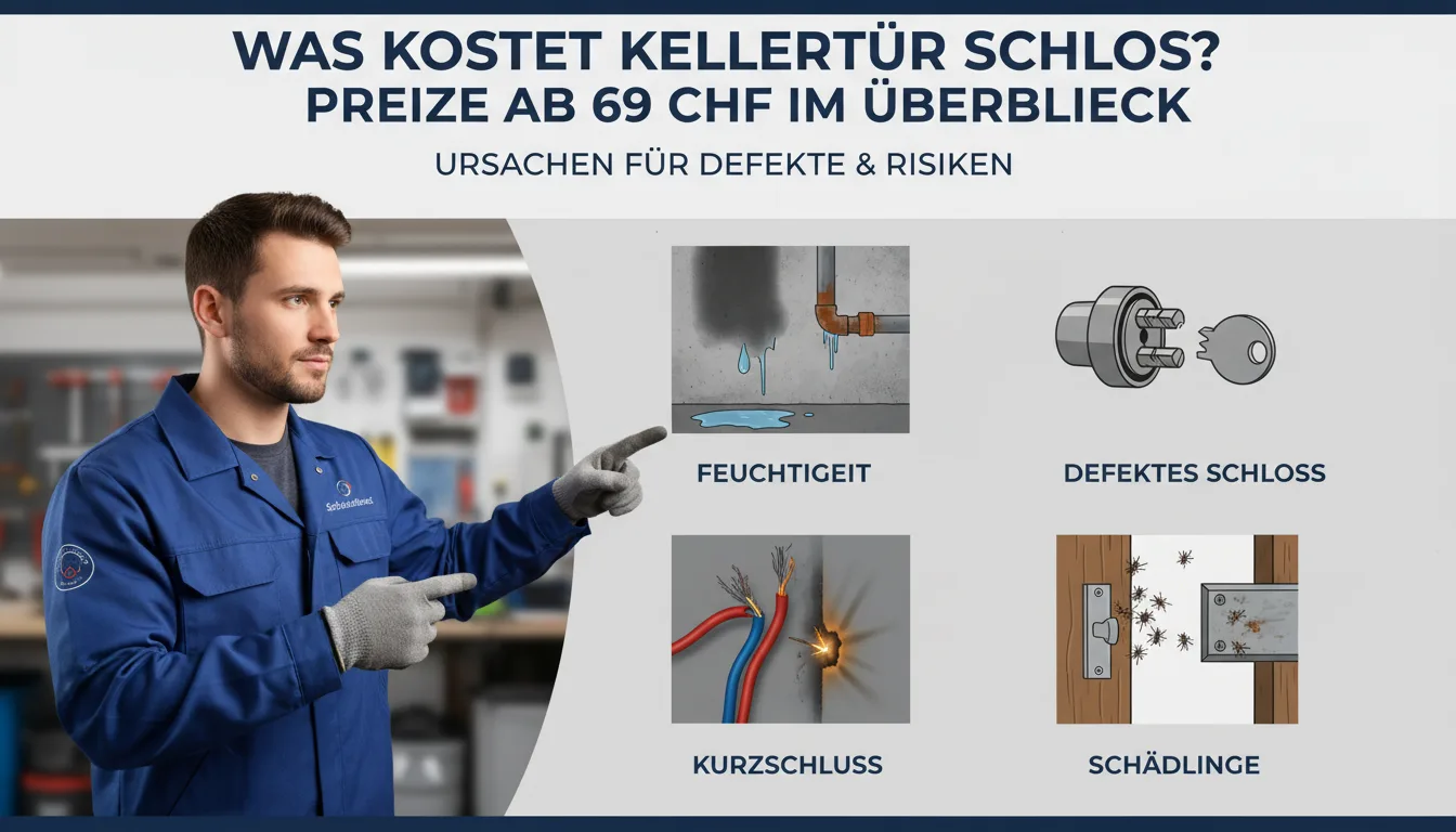 kellertür schloss – Problem
