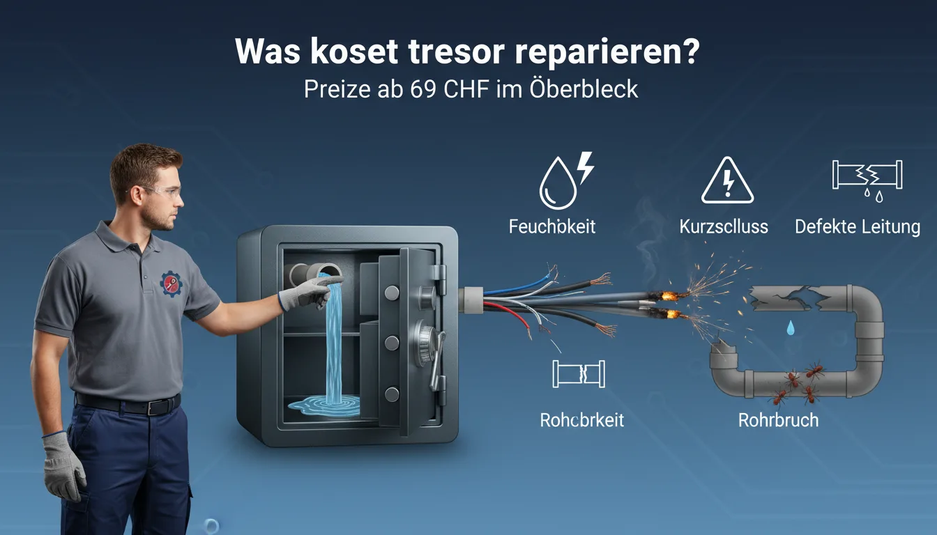 tresor reparieren – Problem