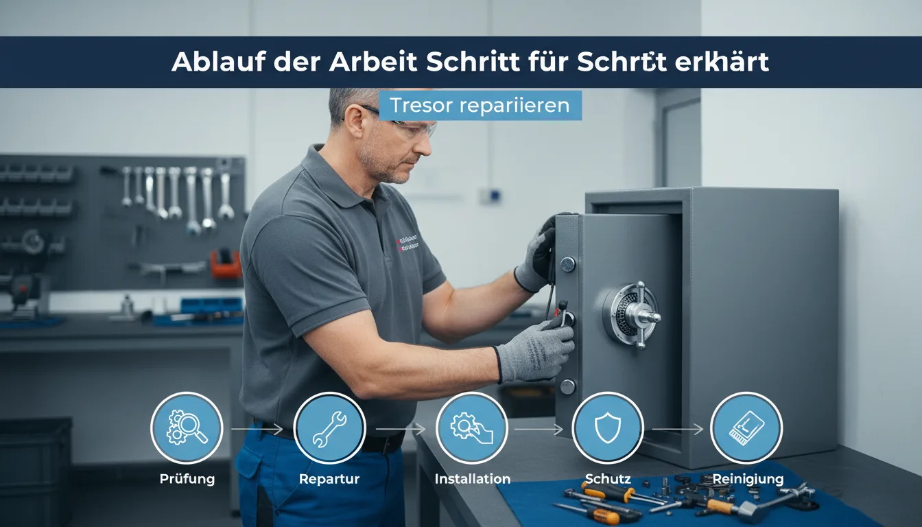 tresor reparieren – Lösung
