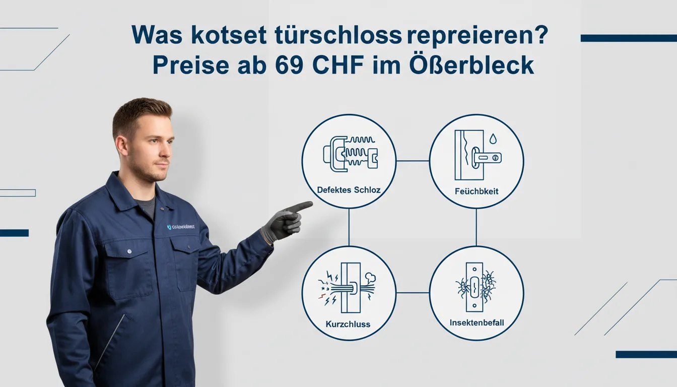 türschloss reparieren – Problem